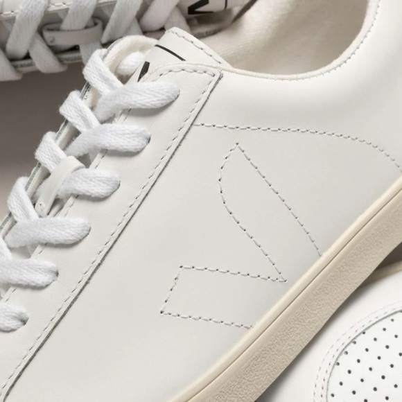 Veja Esplar white leather sneakers size 9 - Picture 5 of 13